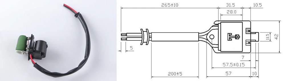 12V Blower Motor Resistor